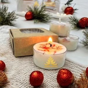 Nến Thơm Tealight Nhỏ Mini Hanmade An Toàn, Khử Mùi, Decor Trang Trí, Thư Giãn Làm Quà Tặng
